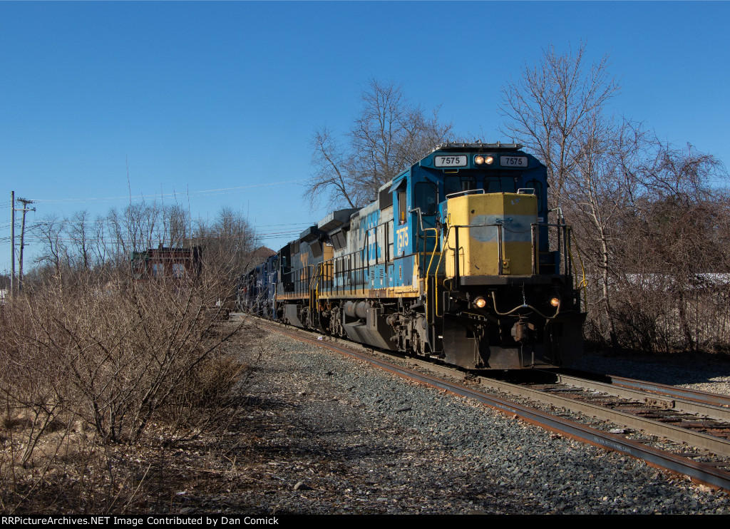 MEC 7575 leads L070 at Waterville, Maine